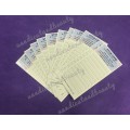 สติ๊กเกอร์การด์ ใช้จัดเก็บขนตา เวลาทำช่อเสร็จแล้ว  ชุด 12 แผ่น ราคาพิเศษ